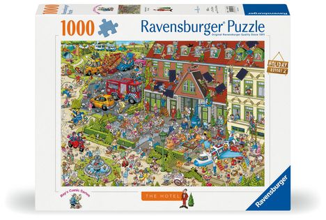 Ravensburger Puzzle 12000723 The Hotel - 1000 Teile Puzzle für Erwachsene ab 14 Jahren, Diverse