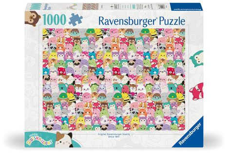 Ravensburger Puzzle 12000746 - Squishmallows - 1000 Teile Puzzle für Erwachsene und Kinder ab 14 Jahren, Diverse
