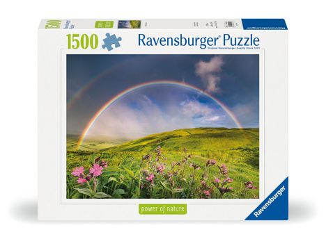 Ravensburger Puzzle 12000800 - Spektakulärer Regenbogen - 1500 Teile Puzzle für Erwachsene ab 14 Jahren, Diverse