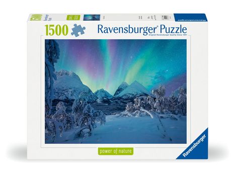 Ravensburger Puzzle 12000802 - Wenn die Nordlichter tanzen - 1500 Teile Puzzle für Erwachsene ab 14 Jahren, Diverse