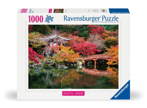 Ravensburger Puzzle 12000849, Beautiful Gardens - Daigo-ji, Kyoto, Japan - 1000 Teile Puzzle für Erwachsene und Kinder ab 14 Jahren, Diverse