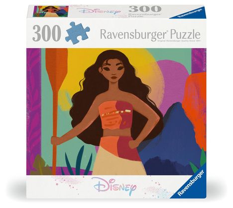 Ravensburger Puzzle 12001047 - Moana - 300 Teile Disney Puzzle für Erwachsene und Kinder ab 8 Jahren, Diverse