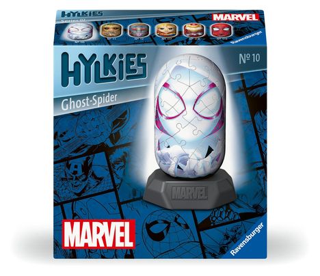 Ravensburger Hylkies: Die neue Sammelfigurenreihe zum selbst zusammenbauen. Figur #10 - Ghost-Spider - Für alle Marvel Universe Fans - Aufbauen, Verlieben, Sammeln, Diverse