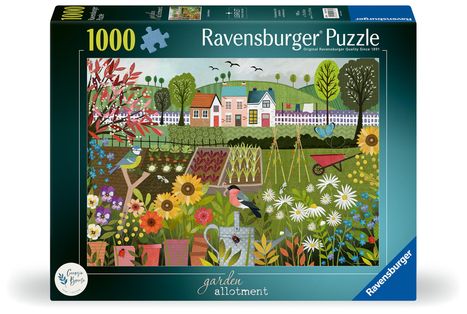 Ravensburger Puzzle 12001178 - Garden Allotment - 1000 Teile Puzzle für Erwachsene und Kinder ab 14 Jahren, Diverse