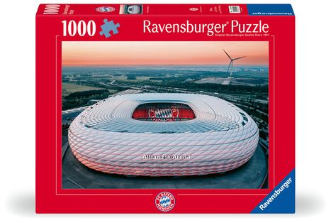 Ravensburger Puzzle 12001252 - FC Bayern München - 1000 Teile FC Bayern München Puzzle für Erwachsene und Kinder ab 14 Jahren, Diverse