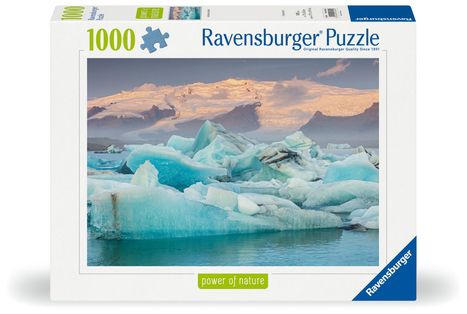 Ravensburger Puzzle Nature Edition 12001394 - Jökulsarlon Iceland - 1000 Teile Puzzle für Erwachsene und Kinder ab 14 Jahren, Diverse