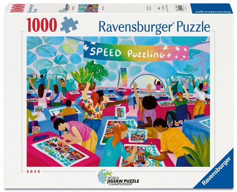 Erwachsenenpuzzle 1000 Teile - Speed Puzzling, Spiele