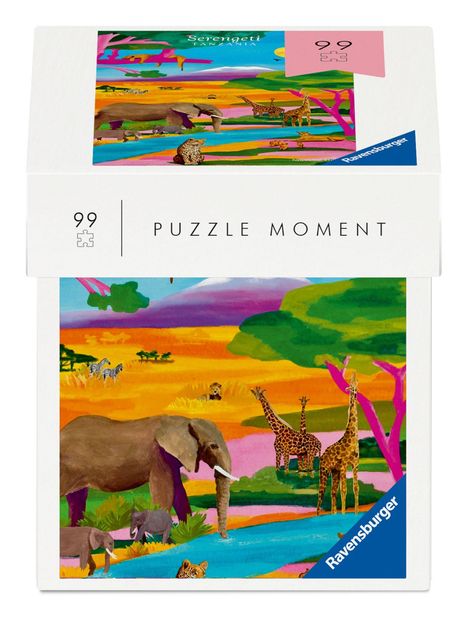 Erwachsenenpuzzle 99 Teile - Tansania, Spiele