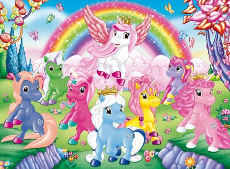 Ravensburger Kinderpuzzle - Lissy Pony Activity - 100 Teile Activity Puzzle mit Rätselblock, Comic und exklusiver Lissy Pony Figur für Lissy Pony-Fans ab 6 Jahren, Diverse