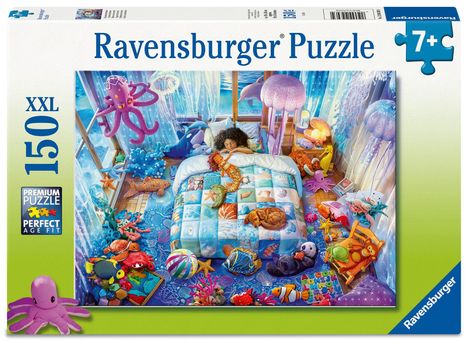 Kinderpuzzle 150 XXL Teile - Unterwasserträume, Spiele