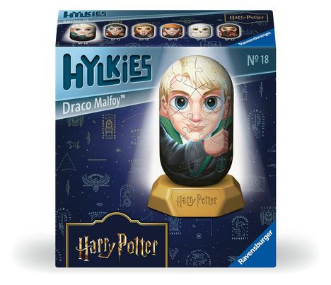 Ravensburger Hylkies: Die neue Sammelfigurenreihe zum selbst zusammenbauen. Figur #18 - Harry Potter Draco Malfoy - Für alle Harry Potter Fans - Aufbauen, Verlieben, Sammeln, Diverse