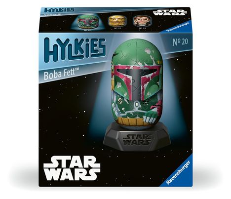 Ravensburger Hylkies: Die neue Sammelfigurenreihe zum selbst zusammenbauen. Figur #20- Boba Fett - Für alle Star Wars Fans - Aufbauen, Verlieben, Sammeln, Diverse