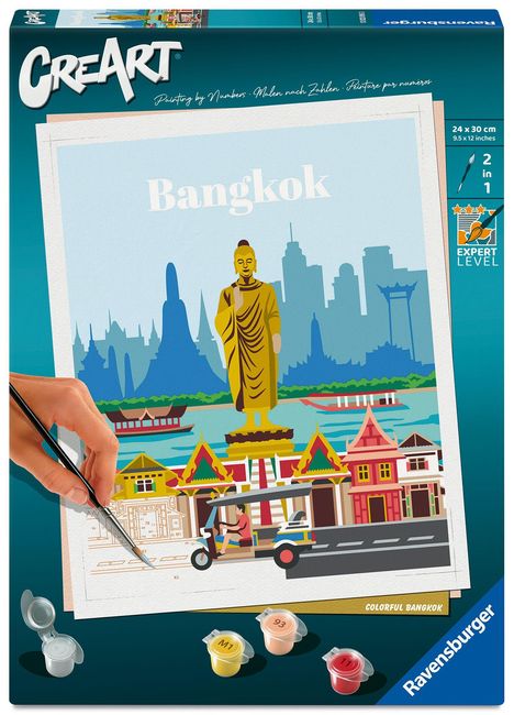 CreArt Citys - Farbenfrohes Bangkok, Spiele