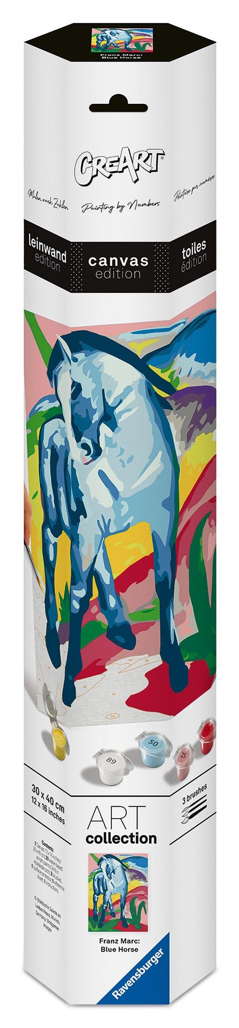 CreArt Art Collection - Franz Marc: Blaues Pferd, Spiele
