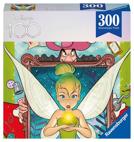 Ravensburger Puzzle 13372 - Tinkerbell - 300 Teile Disney Puzzle für Erwachsene und Kinder ab 8 Jahren, Diverse