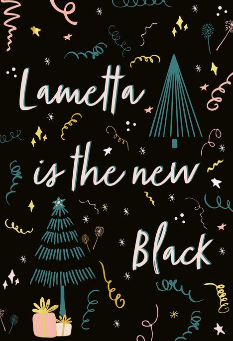 Ravensburger Puzzle 17355 - Happy Holidays - Lametta is the new Black - 99 Teile, Diverse