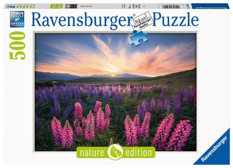 Ravensburger Nature Edition 17492 Lupinen - 500 Teile Puzzle für Erwachsene und Kinder ab 12 Jahren, Diverse