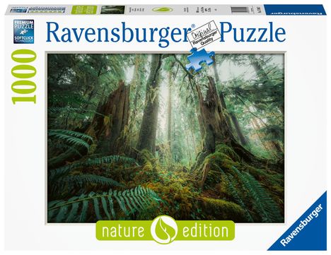 Ravensburger Puzzle Nature Edition 17494 Faszinierender Wald - 1000 Teile Puzzle für Erwachsene und Kinder ab 14 Jahren, Diverse