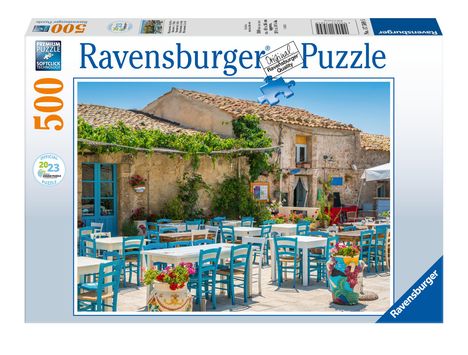 Ravensburger Puzzle 17589 Marzamemi, Sizilien - 500 Teile Puzzle für Erwachsene ab 12 Jahren, Diverse