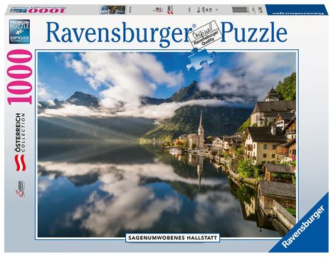 Ravensburger Puzzle 17593 - Sagenumwobenes Hallstatt - 1000 Teile Puzzle für Erwachsene ab 14 Jahren, Diverse