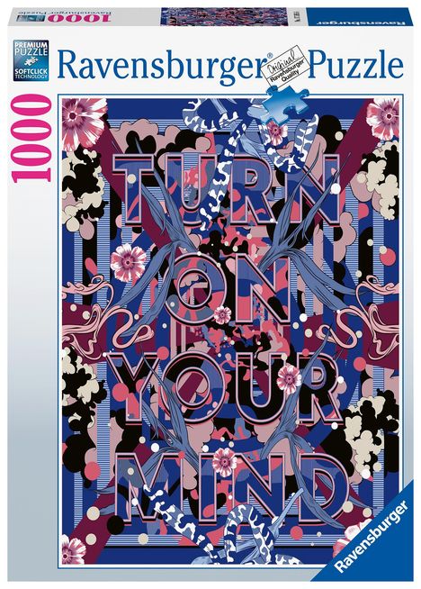 Ravensburger Puzzle 17595 - Turn on your mind - 1000 Teile Puzzle für Erwachsene ab 14 Jahren, Diverse