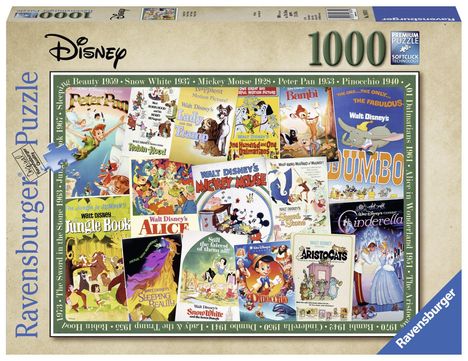 Disney Vintage Movie Poster, Spiele
