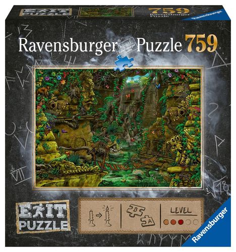 Exit 2: Tempel in Angkor - Puzzle 759 Teile, Spiele