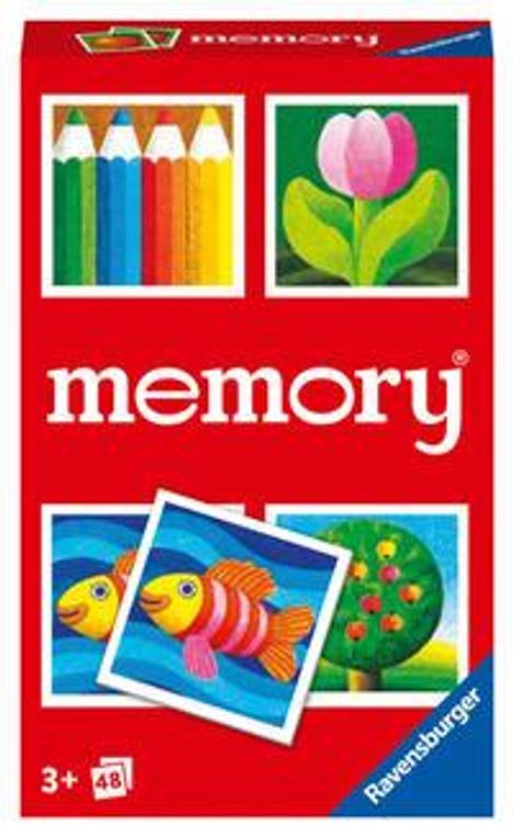 William H. Hurter: Ravensburger 22457 - Kinder memory®, der Spieleklassiker für die ganze Familie, Merkspiel für 2-6 Spieler ab 3 Jahren, Spiele