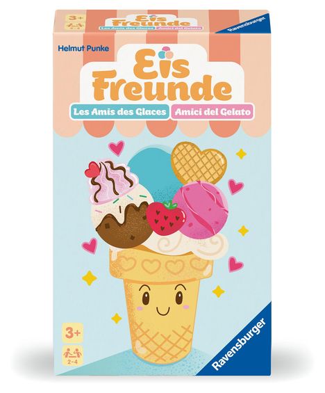 Helmut Punke: Ravensburger 23048 - Eis-Freunde, süßes Merk- und Sammelspiel für Kinder ab 3 Jahren, für 2-4 Spieler, Spiele