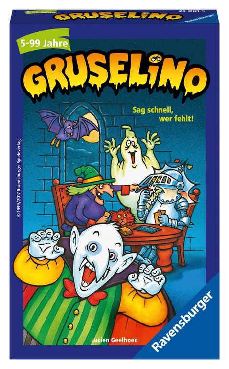 Lucien Geelhoed: Gruselino. Suchspiel - Sag schnell, wer fehlt!, Spiele