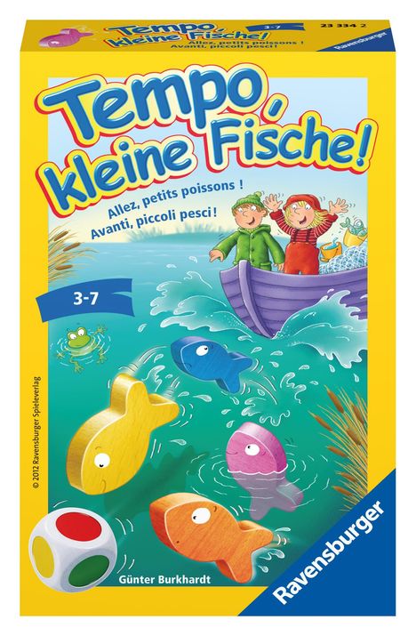 Günter Burkhardt: Tempo, kleine Fische!, Spiele