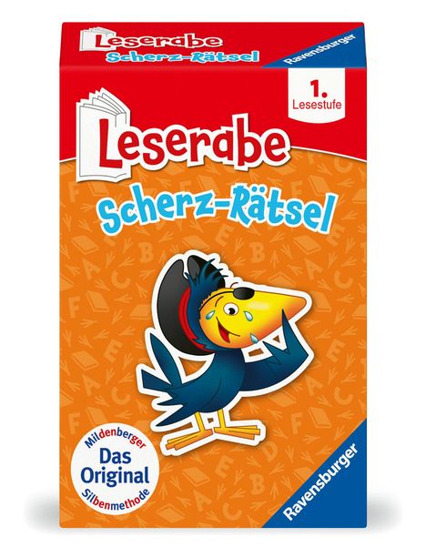 Ravensburger 23498 - Leserabe - Scherz-Rätsel - Kartenspiel zum Lesen lernen mit Spaß - 1. Klasse, für Kinder ab 6 Jahren, Spiele