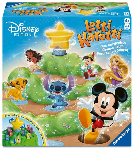 (c) Seven Towns Ltd.: Lotti Karotti - Disney Edition - Kinderspiel ab 4 Jahre, Spiele