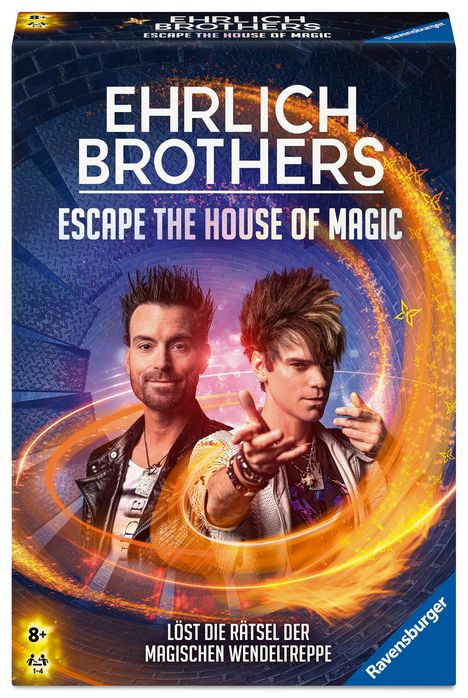 Kai Haferkamp: Ehrlich Brothers Escape the House of Magic - Gesellschaftsspiel & Brettspiel ab 8 Jahre, Spiele