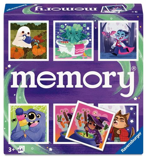 William H. Hurter: Grusel memory® - Gesellschaftsspiel & Brettspiel ab 3 Jahre, Spiele