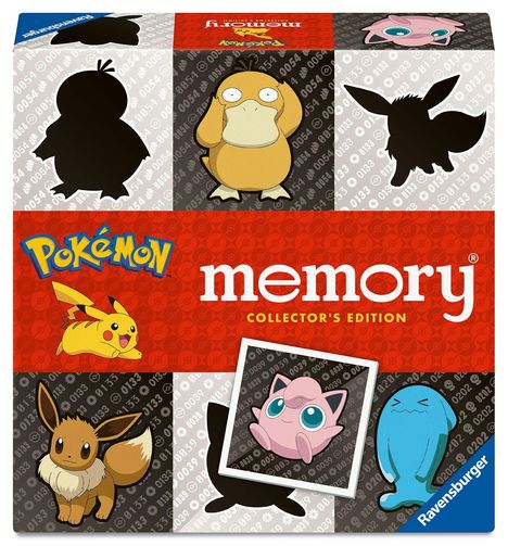 William H. Hurter: Collector's memory® Pokémon - Gesellschaftsspiel & Brettspiel ab 6 Jahre, Spiele