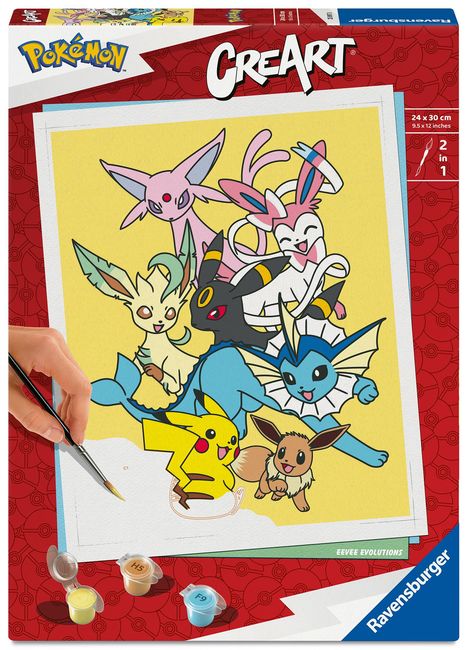 CreArt Adults Trend Pokémon - Eevee Evolutions, Spiele