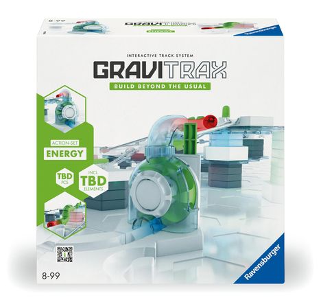 Ravensburger GraviTrax Action-Set Energy 27482 - GraviTrax Starterset für deine Kugelbahn - Murmelbahn und Konstruktionsspielzeug ab 8 Jahren, GraviTrax Zubehör alleine bespielbar, Spiele