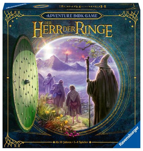 Jason Little: Ravensburger 27533 - Der Herr der Ringe - Adventure Book Game - Kooperatives Strategiespiel für 1-4 Spieler ab 10 Jahren, Spiele