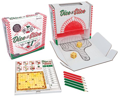 Thinkfun - 76578 - Dice &amp; Slice - Das Roll &amp; Write Strategiespiel, Spiele