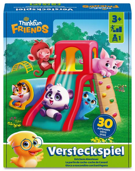 Yohan Goh: ThinkFun Friends: Versteckspiel - Logikspiel ab 3 Jahre, Spiele