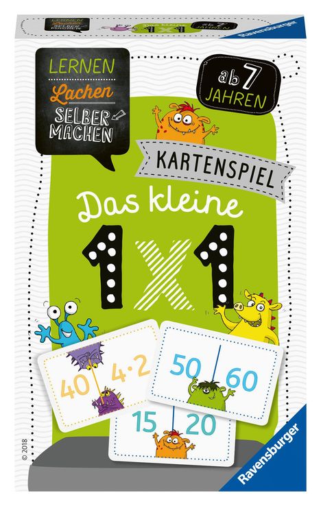 Elke Spitznagel: Lernen Lachen Selbermachen: Kartenspiel Das kleine 1 x 1, Spiele