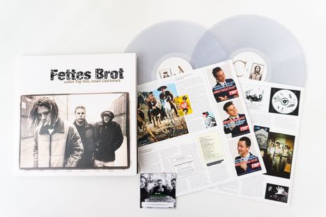 Fettes Brot: Außen Top Hits, innen Geschmack (remastered) (Translucent White Vinyl), 2 LPs