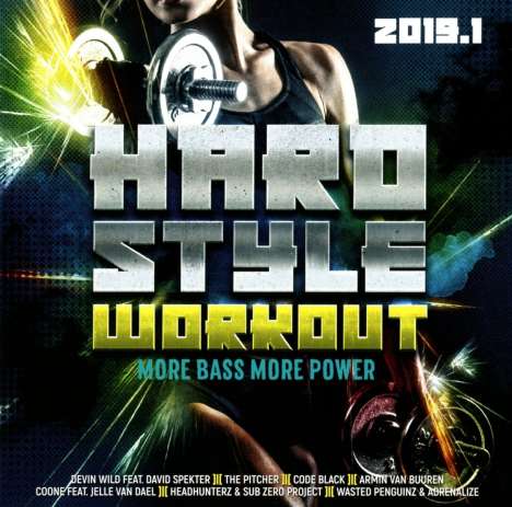 Hardstyle Workout 2019: More Bass, More Power, 2 CDs