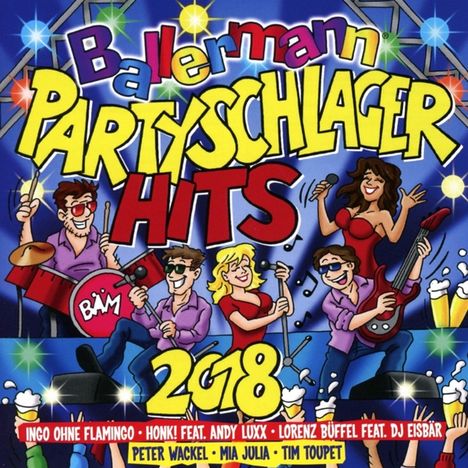 Ballermann Partyschlager Hits 2018, 2 CDs