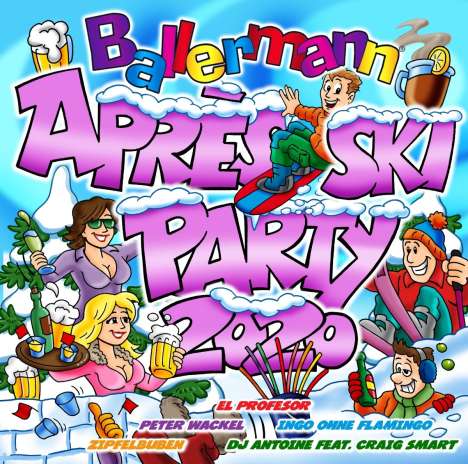 Ballermann Apres Ski Party 2020, 2 CDs