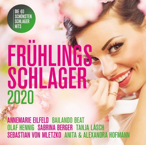 Frühlingsschlager 2020, 2 CDs