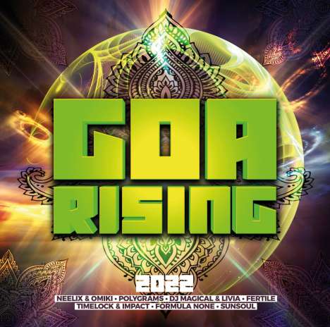 Goa Rising 2022 (DJ-Mix), 2 CDs