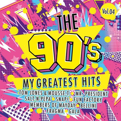 The 90s - My Greatest Hits Vol.4, 2 CDs