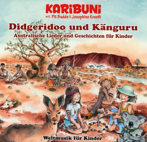 Didgeridoo und Känguru-Weltmusik für Kinder, CD